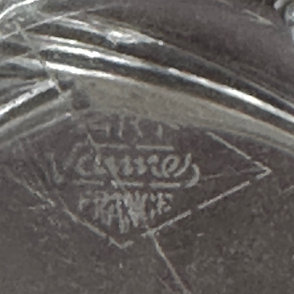 Art Vannes France 1940's Chrystal Vase - Picture 3 of 6